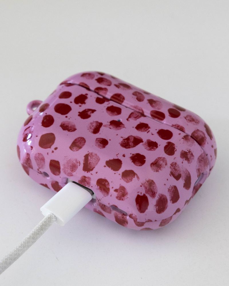 Husă AirPods cu imprimeu botanic