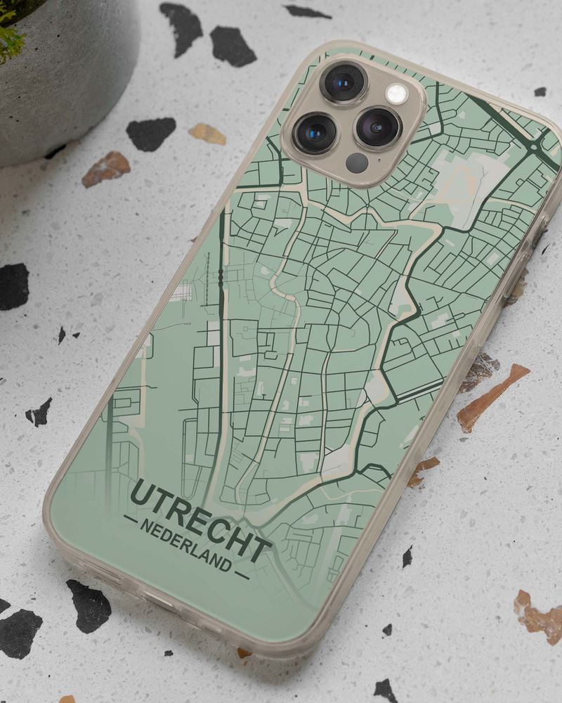 Husă de telefon CityMarble™ cu harta orașului